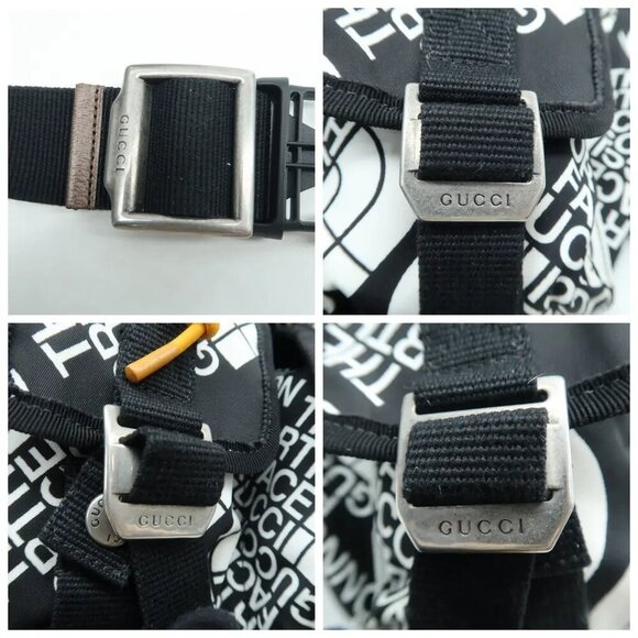 100% Authentic GUCCI Black GG Marmont Cloth Crossbody bag 861-073124 - Picture 8 of 12